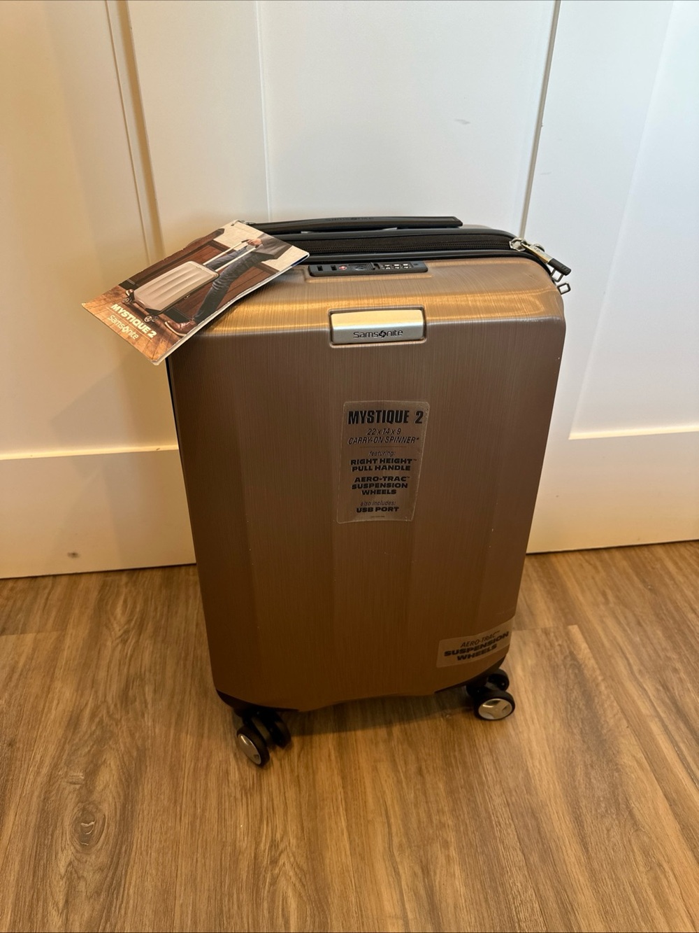 Samsonite Carry-On Spinner in Bronze